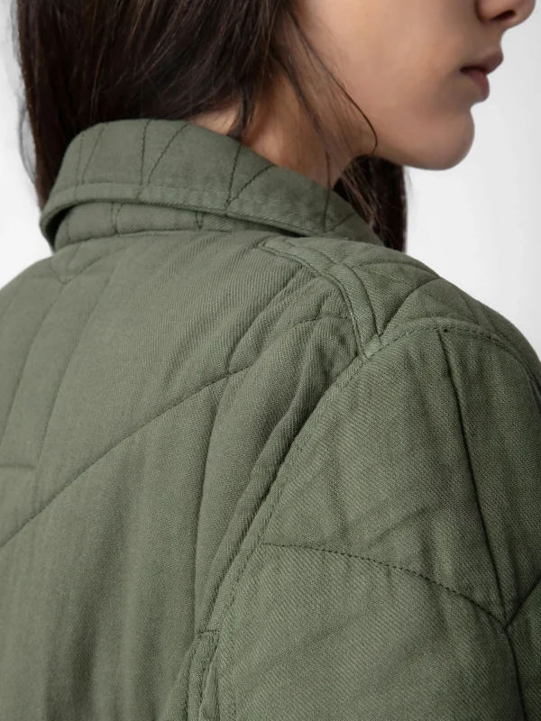 Zadig&Voltaire Kayak Jacket Kaki Fashion