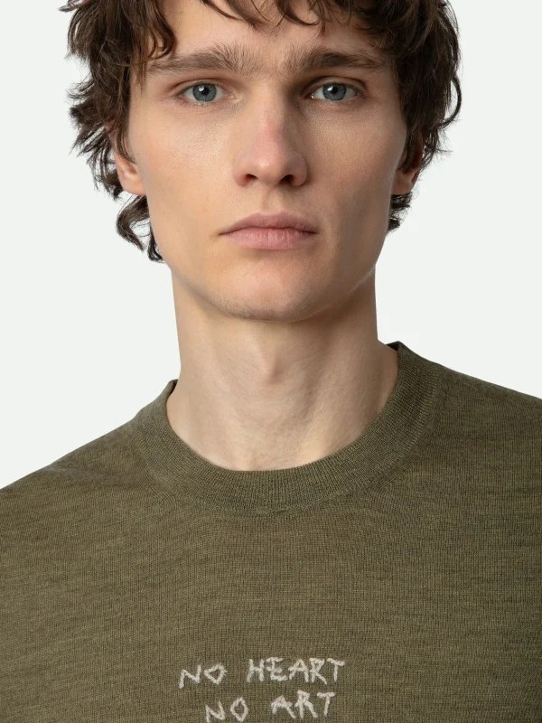 Zadig&Voltaire Kennedy Sweater Used kaki Clearance