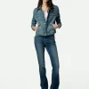 Zadig&Voltaire Kioky Denim Jacket Blue Clearance