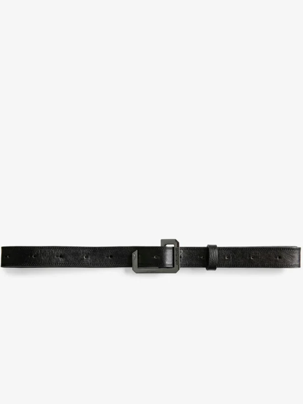 Zadig&Voltaire La Cecilia Belt Leather Black Shop