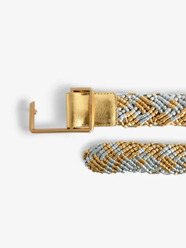 Zadig&Voltaire La Cecilia Obsession Belt Gold Outlet