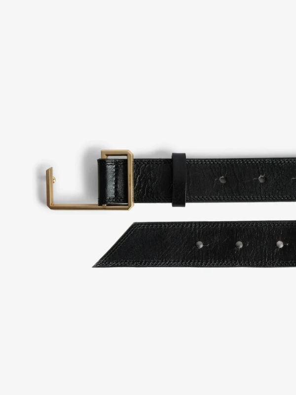 Zadig&Voltaire La Cecilia Obsession Belt Black Hot
