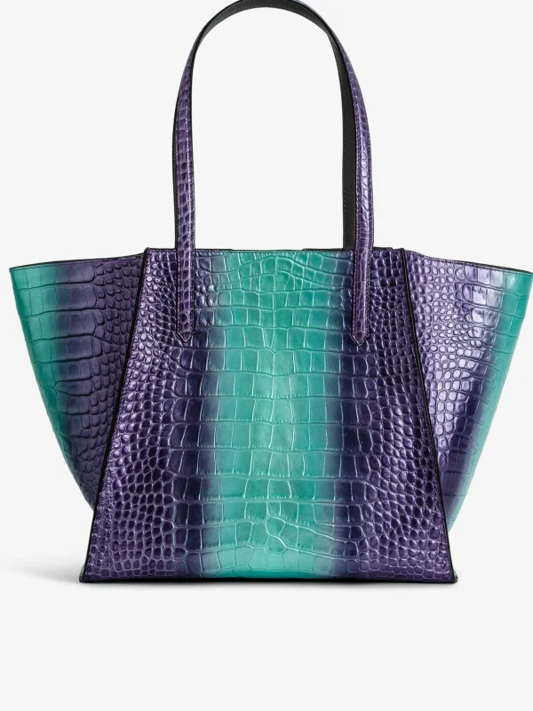 Zadig&Voltaire Le Borderline Embossed Metallic Bag Glow New