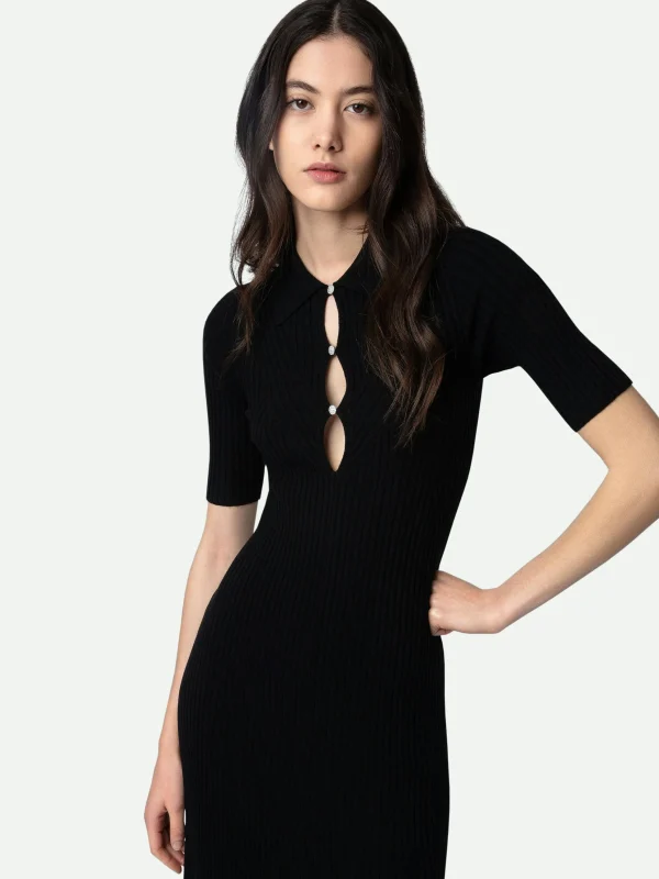 Zadig&Voltaire Lysa Dress Black Discount