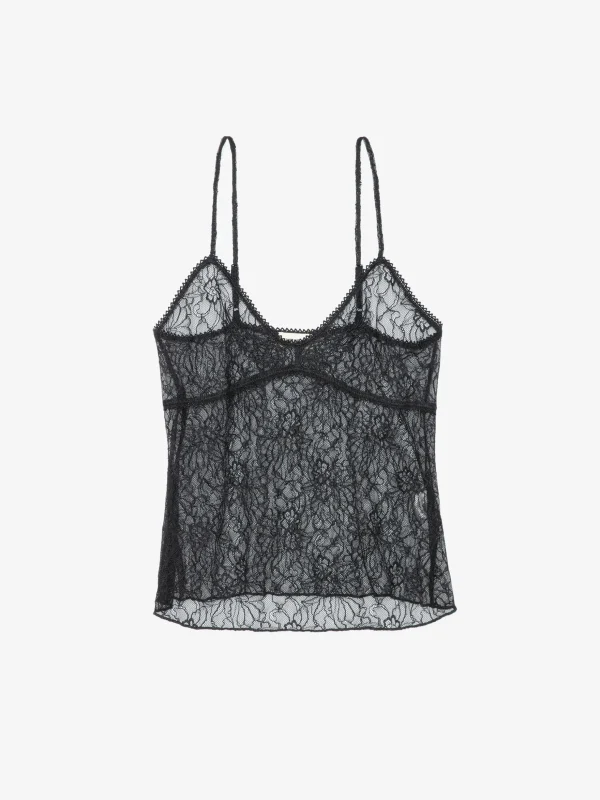 Zadig&Voltaire Lyzig Camisole Black Hot