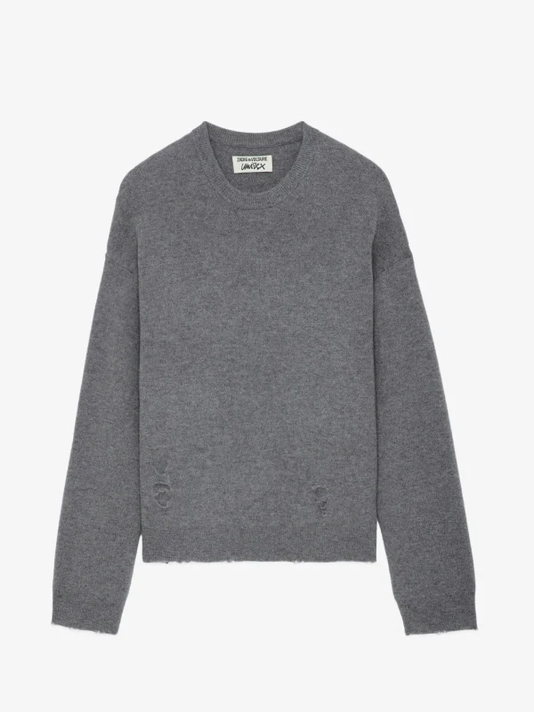 Zadig&Voltaire Marko Sweater Gris moyen Fashion