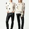 Zadig&Voltaire Markus Stars Cashmere Sweater Sugar Online