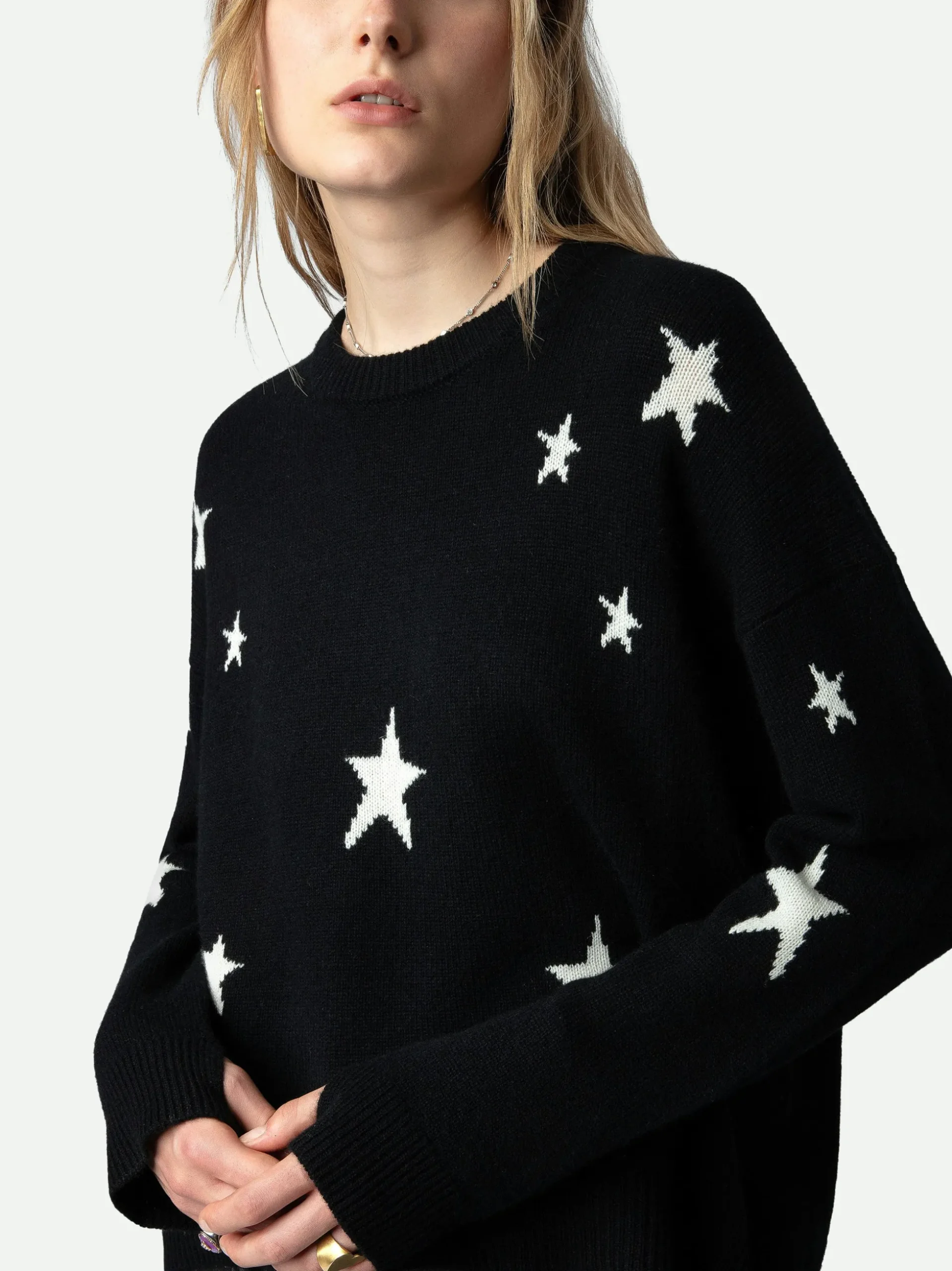 markus_stars_cashmere_sweater_3.webp Zadig&Voltaire Markus Stars Cashmere Sweater Black Hot