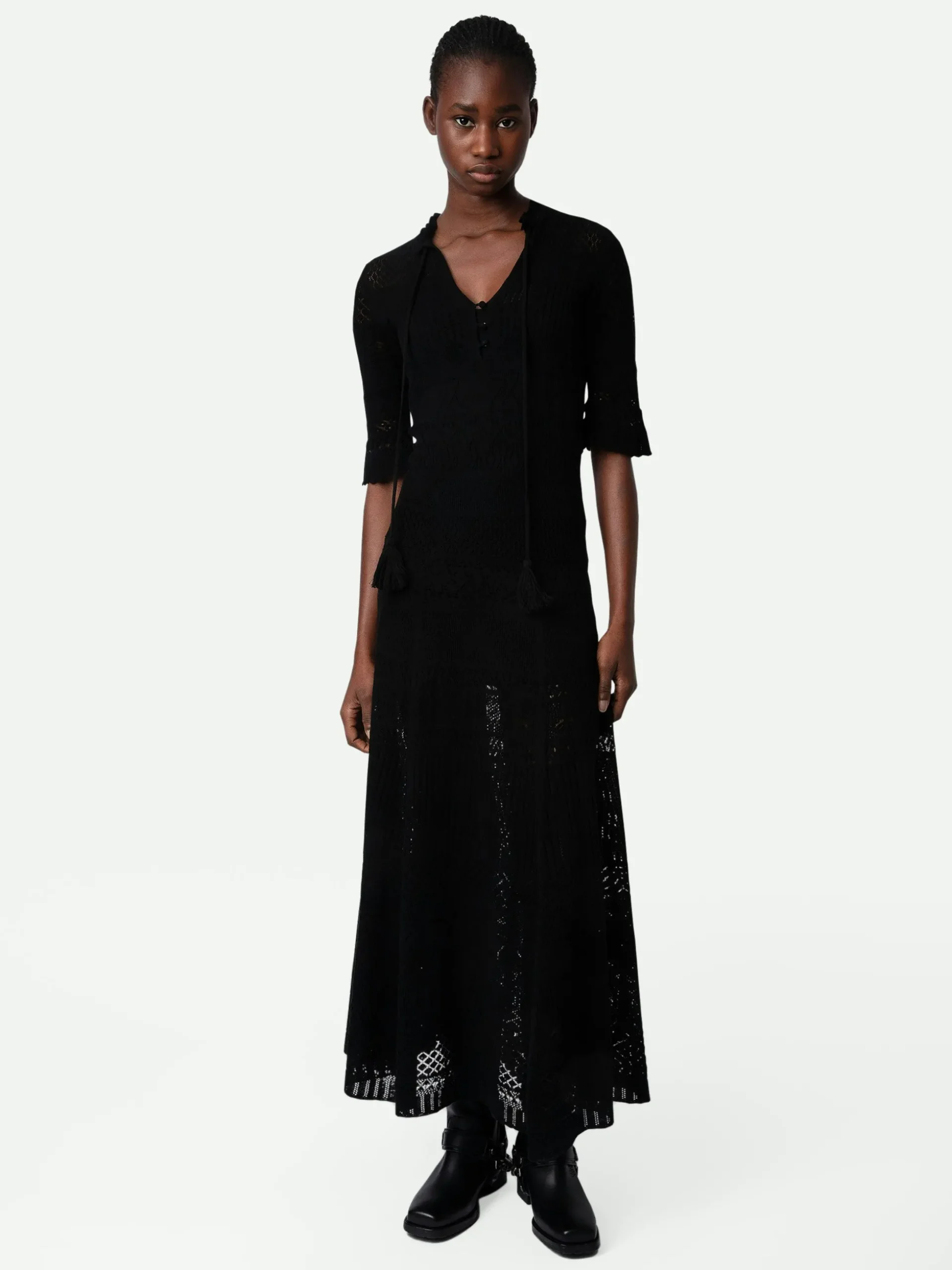memphis_dress_0.webp Zadig&Voltaire Memphis Dress Black Clearance