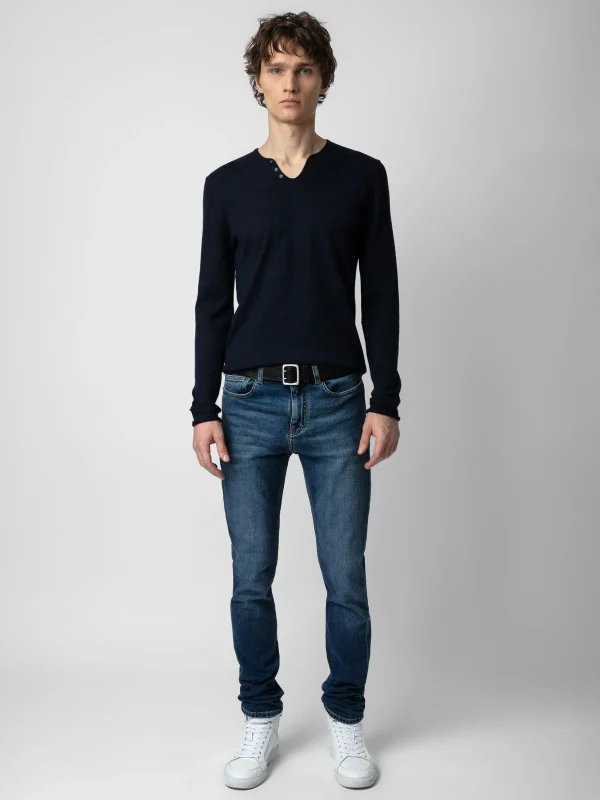 Zadig&Voltaire Mick Jeans Medium blue Shop