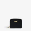 Zadig&Voltaire Mini ZV Coin Purse Noir gold New