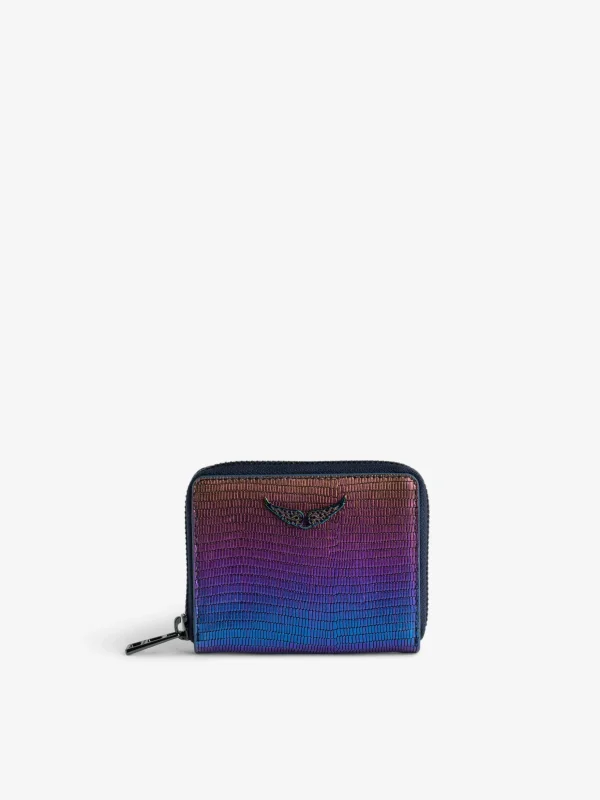 Zadig&Voltaire Mini ZV Embossed Coin Purse Rainbow Online