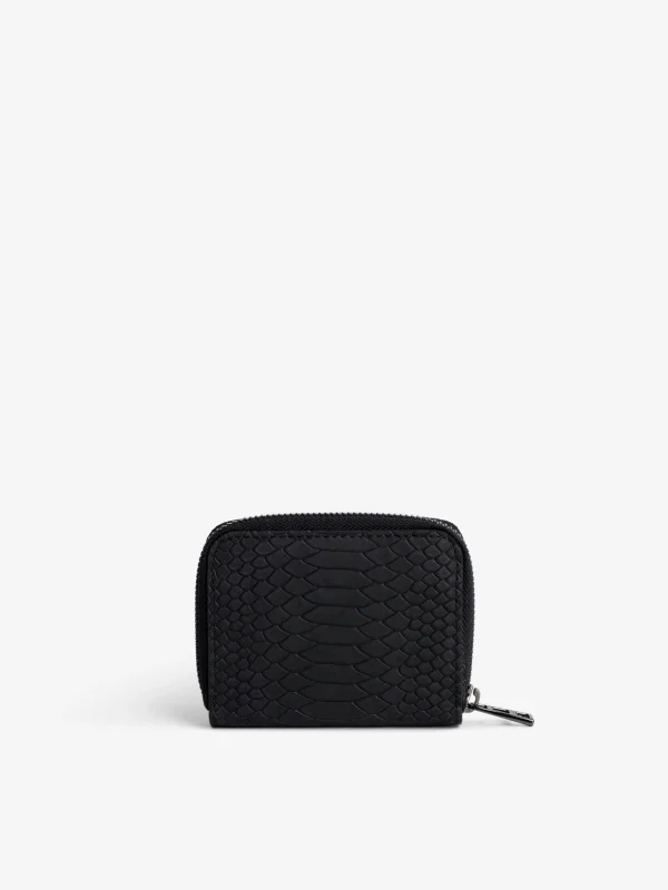 Zadig&Voltaire Mini ZV Soft Savage Wallet Black Shop