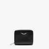 Zadig&Voltaire Mini ZV Wallet Black Flash Sale