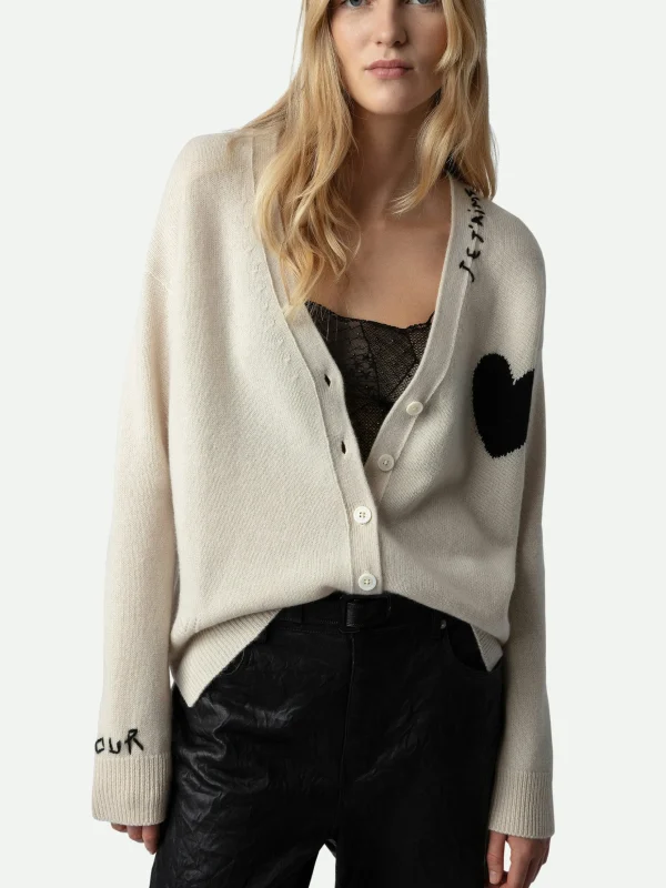 Zadig&Voltaire Mirka Cashmere Cardigan Judo Fashion