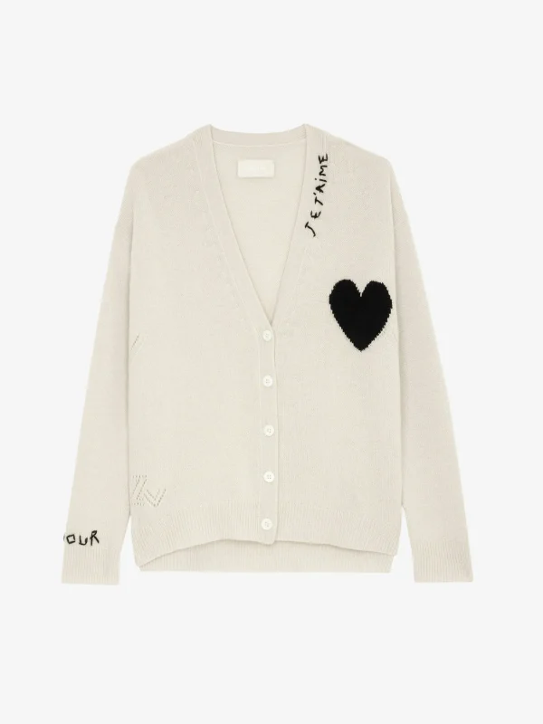 Zadig&Voltaire Mirka Cashmere Cardigan Judo Fashion