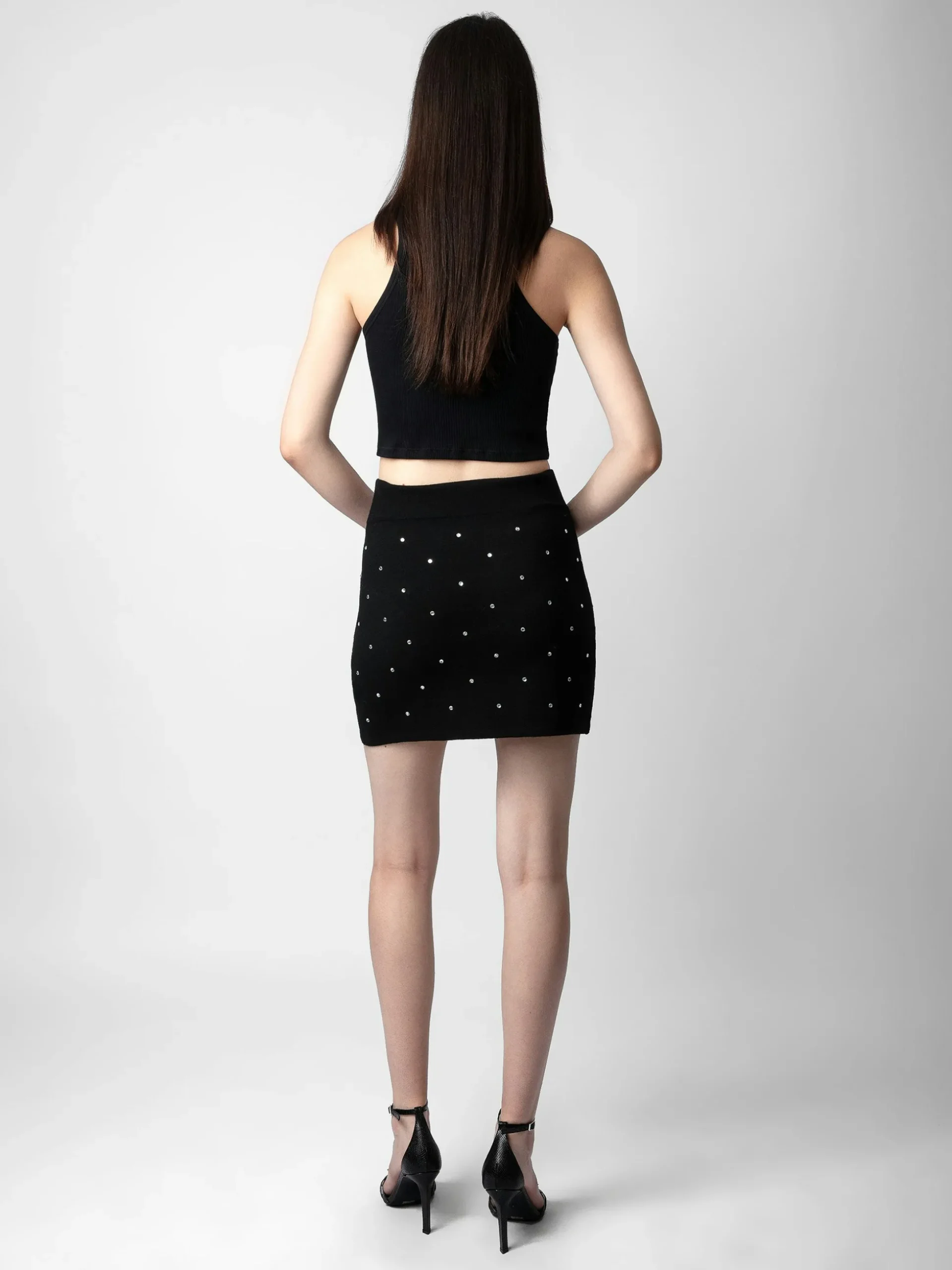 mitty_diamant_skirt_1.webp Zadig&Voltaire Mitty Diamanté Skirt Black Sale