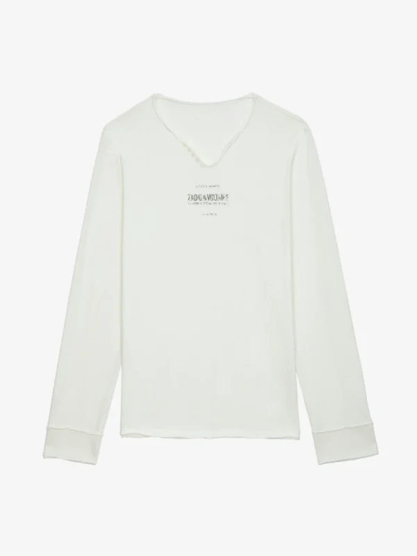 Zadig&Voltaire Monastir Henley T-shirt Judo Best Sale