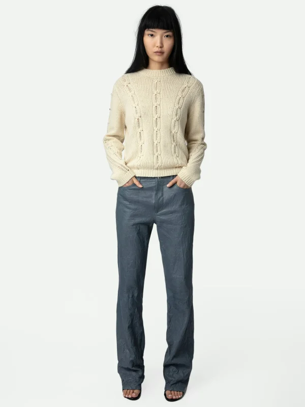 Zadig&Voltaire Morley Sweater Vanille Cheap
