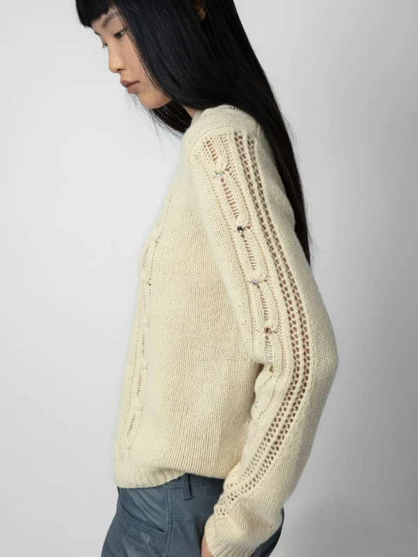 Zadig&Voltaire Morley Sweater Vanille Cheap