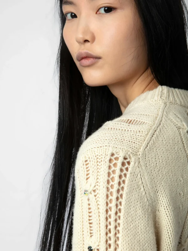 Zadig&Voltaire Morley Sweater Vanille Cheap