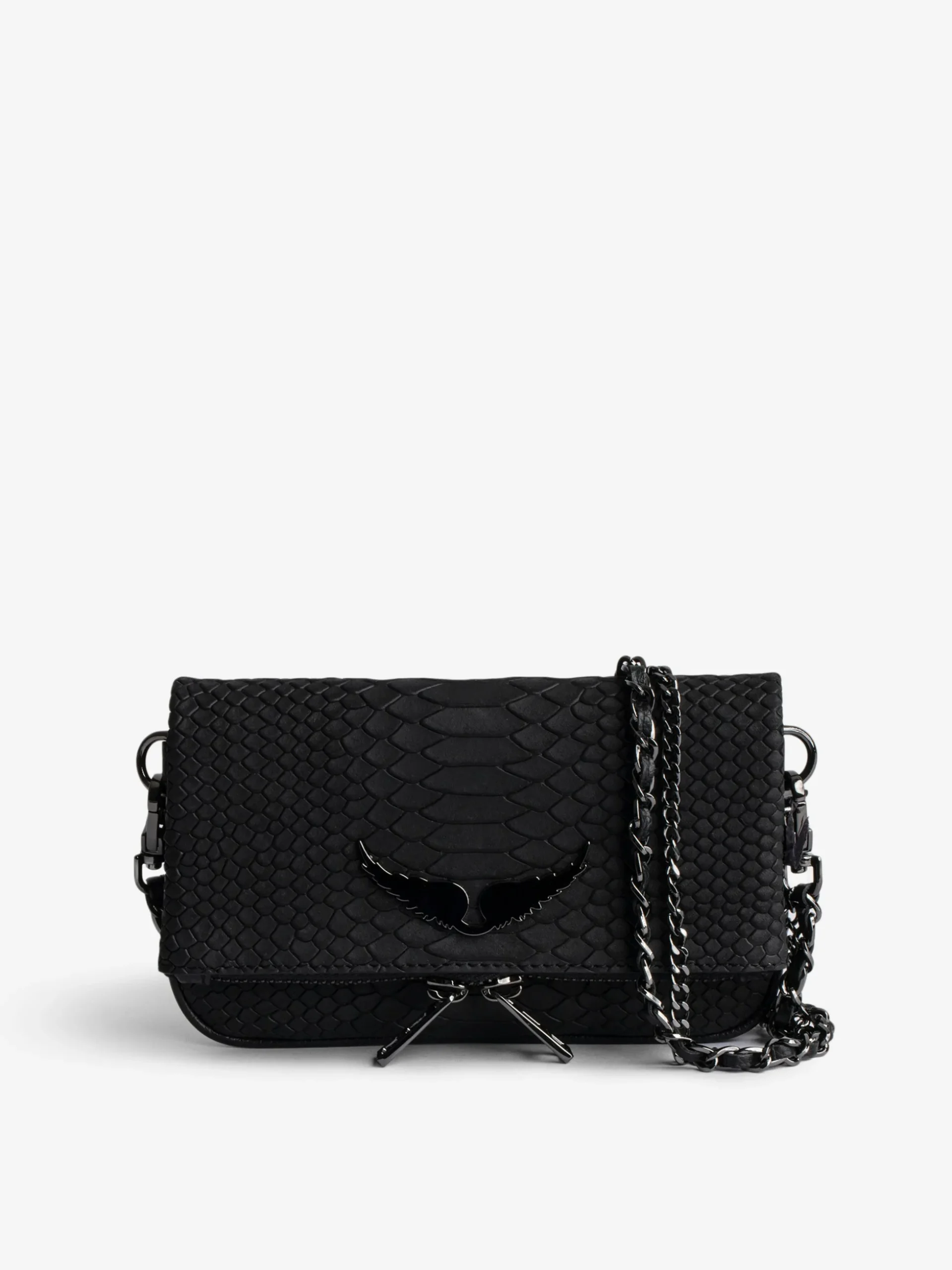 nano_soft_savage_rock_clutch_0.webp Zadig&Voltaire Nano Soft Savage Rock Clutch Black Best Sale
