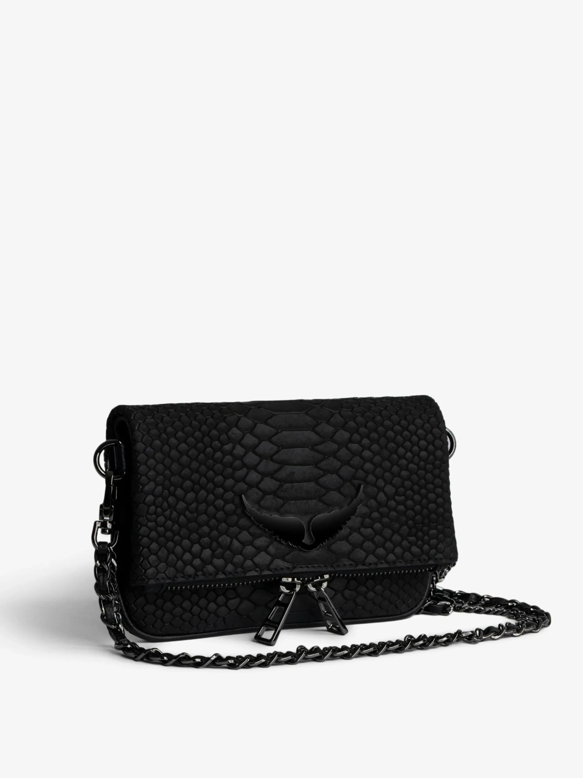 nano_soft_savage_rock_clutch_3.webp Zadig&Voltaire Nano Soft Savage Rock Clutch Black Best Sale