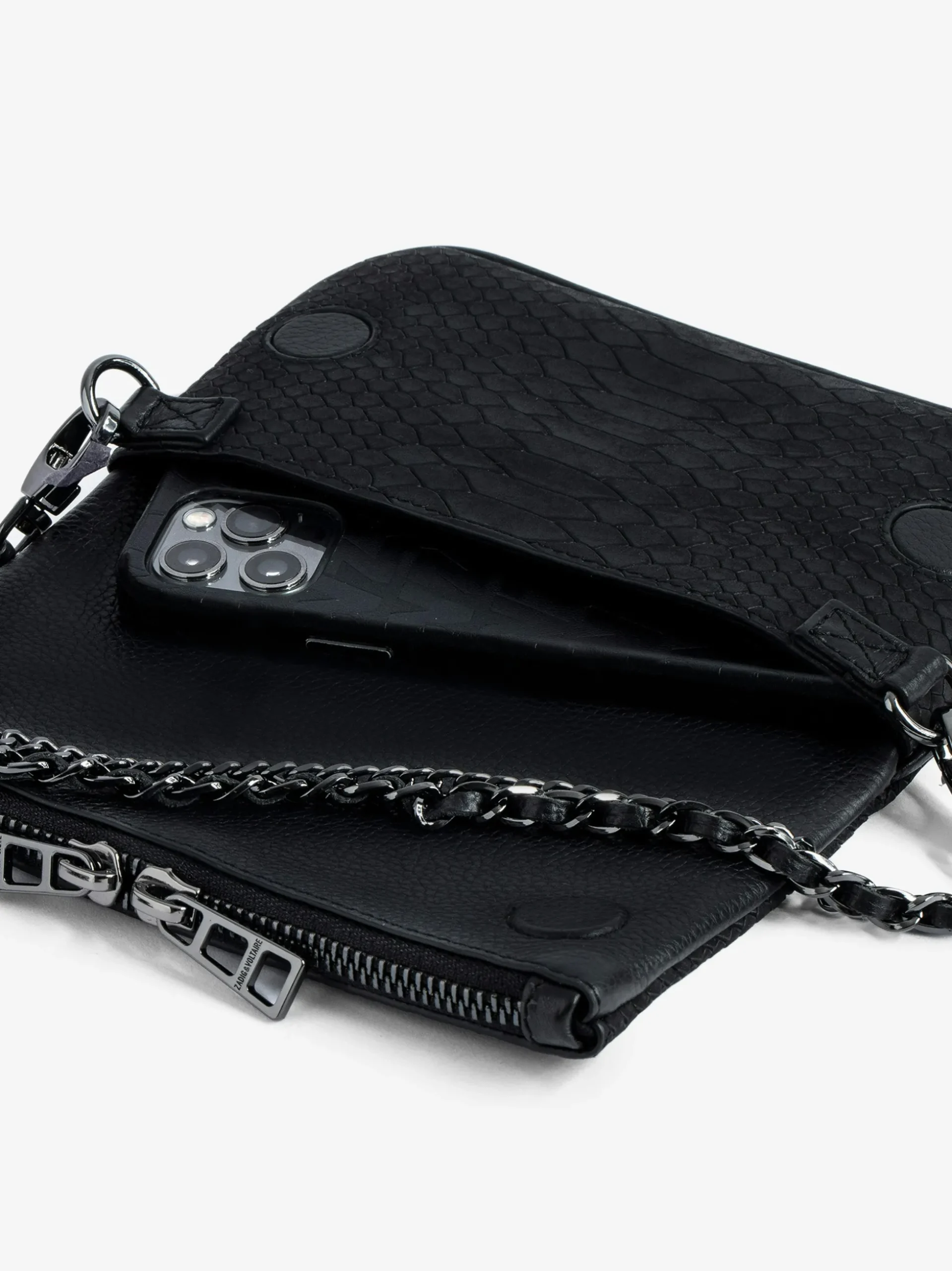 nano_soft_savage_rock_clutch_4.webp Zadig&Voltaire Nano Soft Savage Rock Clutch Black Best Sale