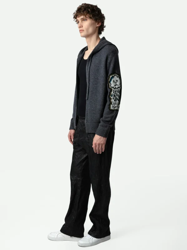 Zadig&Voltaire Oliver Cardigan Anthracite New