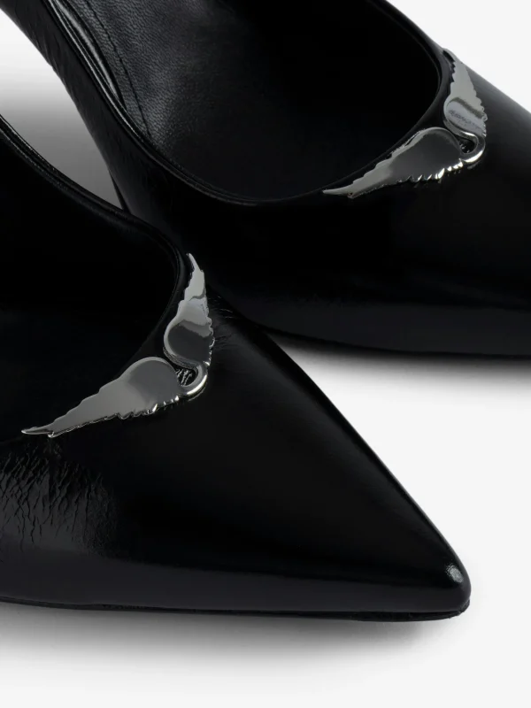 Zadig&Voltaire Perfect Court Shoes Black Cheap