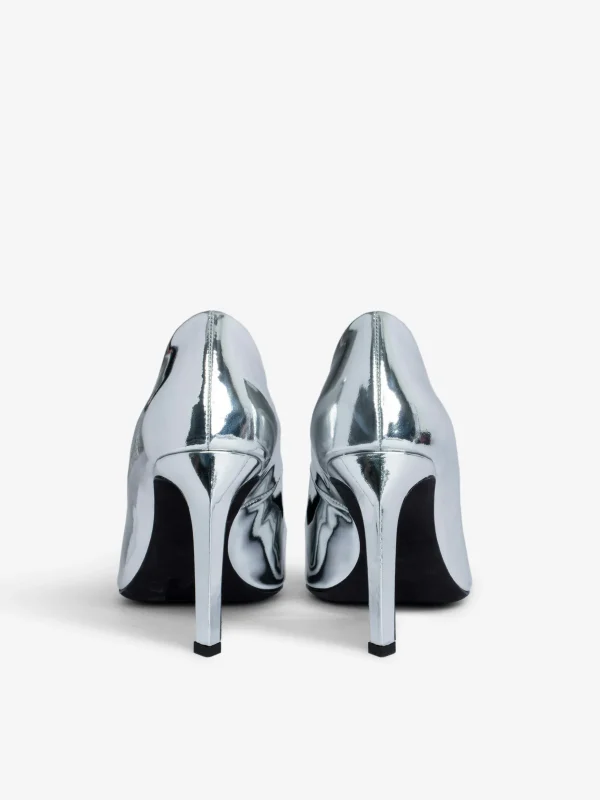 Zadig&Voltaire Perfect Court Shoes Silver Outlet