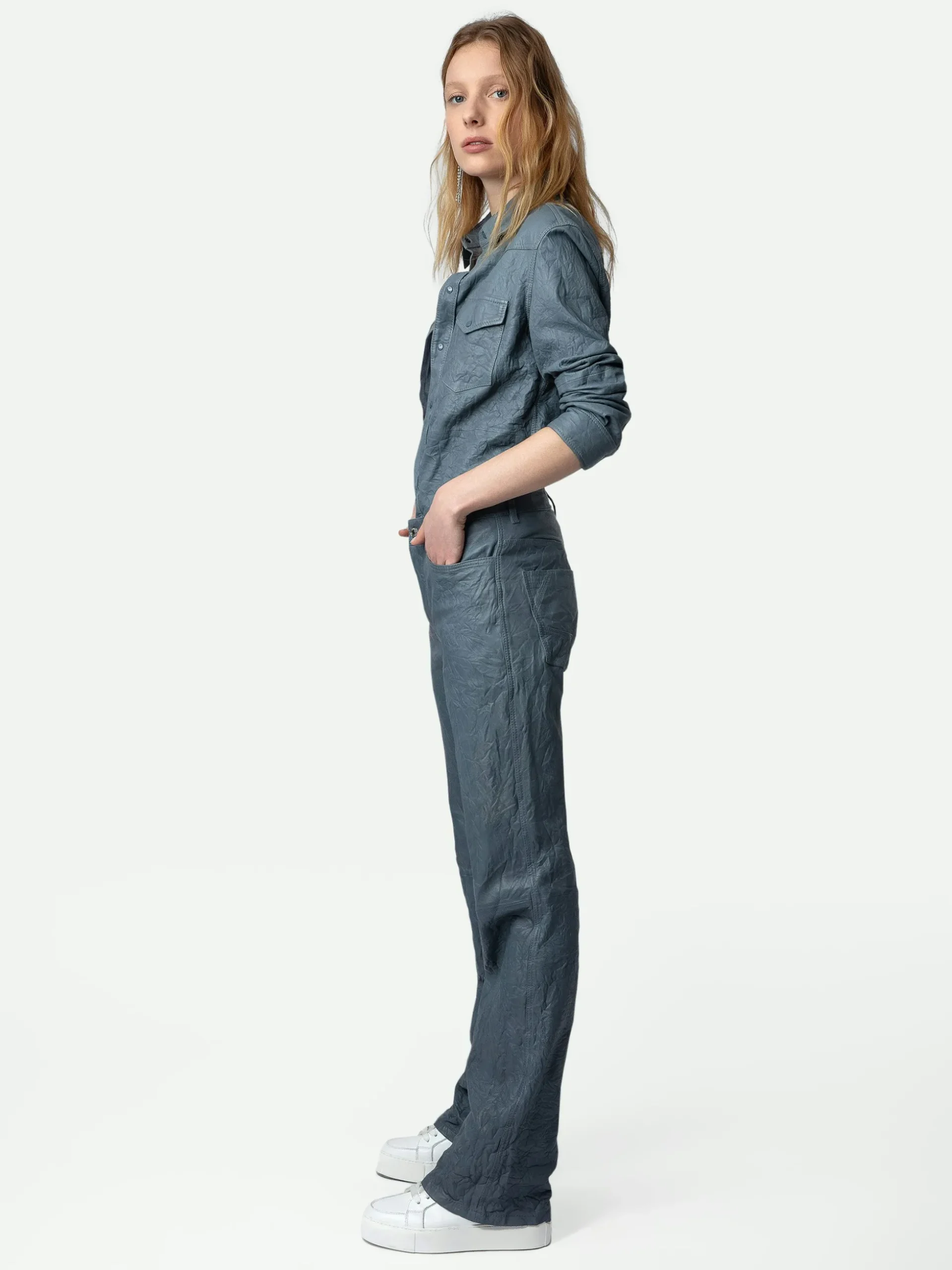 pistol_crinkled_leather_pants_3.webp Zadig&Voltaire Pistol Crinkled Leather Pants Light blue New