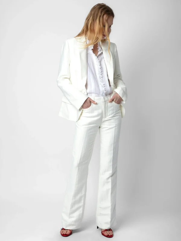 Zadig&Voltaire Pistol Pants White Cheap