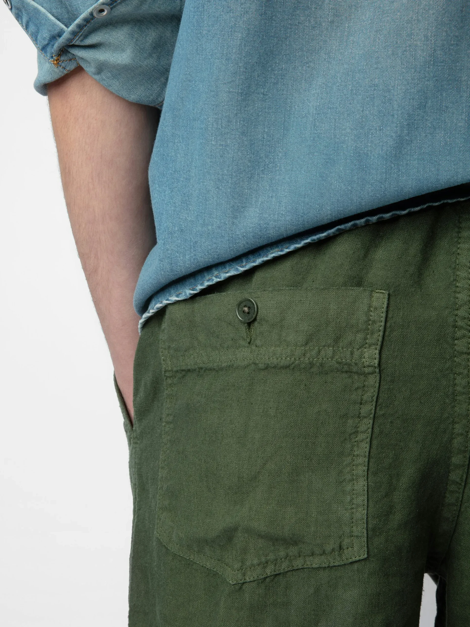 pixel_linen_bermuda_shorts_2.webp Zadig&Voltaire Pixel Linen Bermuda Shorts Used kaki Online
