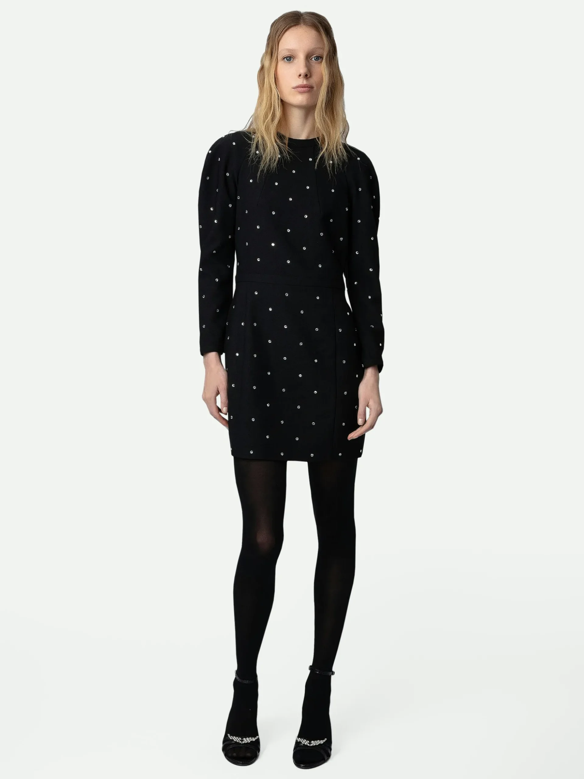 racia_diamant_dress_0.webp Zadig&Voltaire Racia Diamanté Dress Black Online