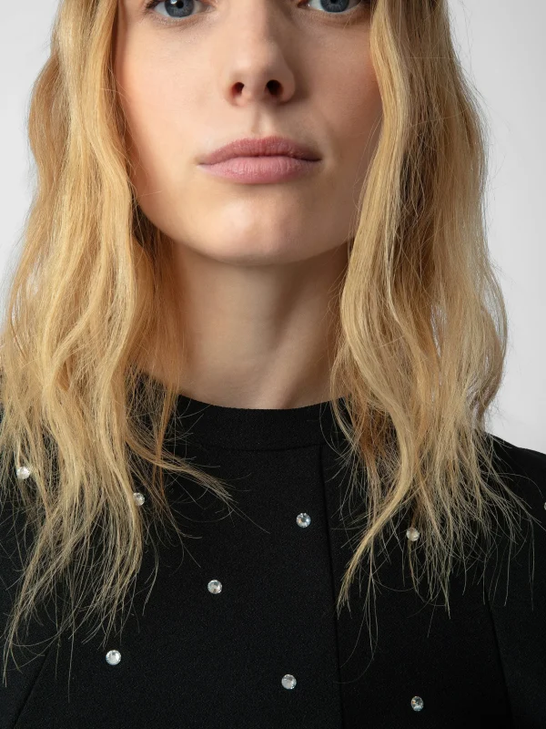 Zadig&Voltaire Racia Diamanté Dress Black Online