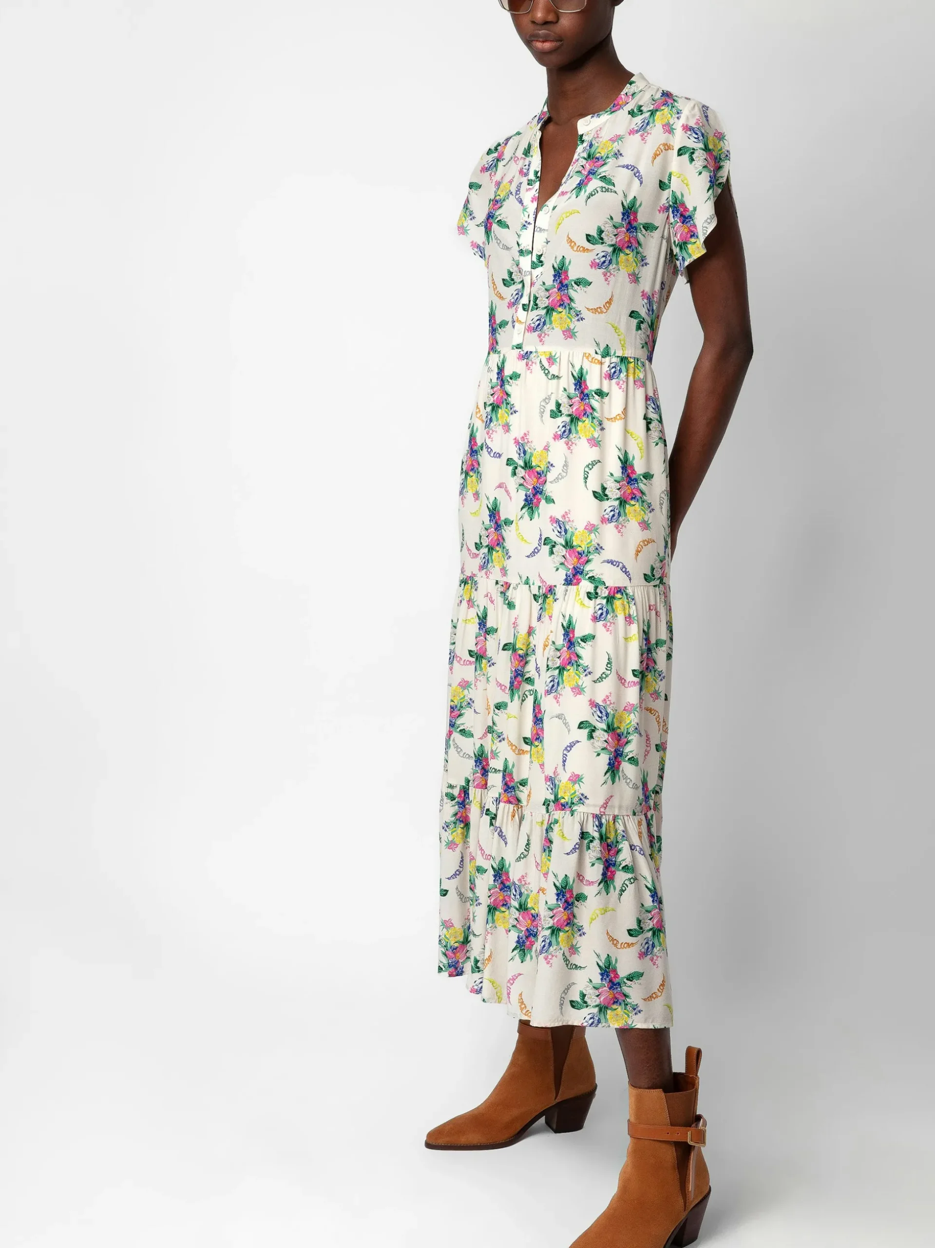 razy_dress_3.webp Zadig&Voltaire Razy Dress Mastic Clearance