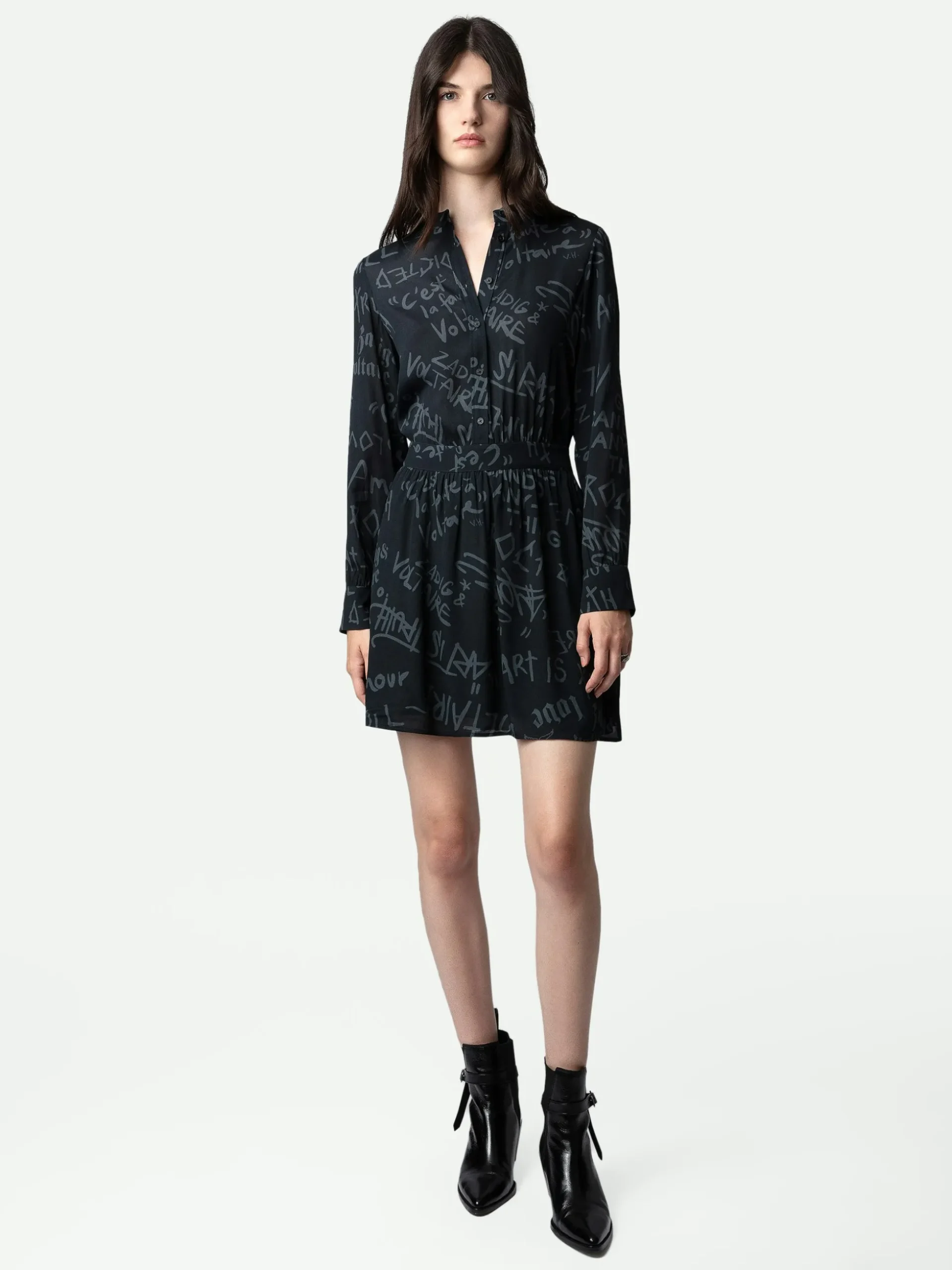 refla_dress_0.webp Zadig&Voltaire Refla Dress Black Online