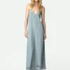 Zadig&Voltaire Reman Silk Jacquard Dress Glacier Clearance