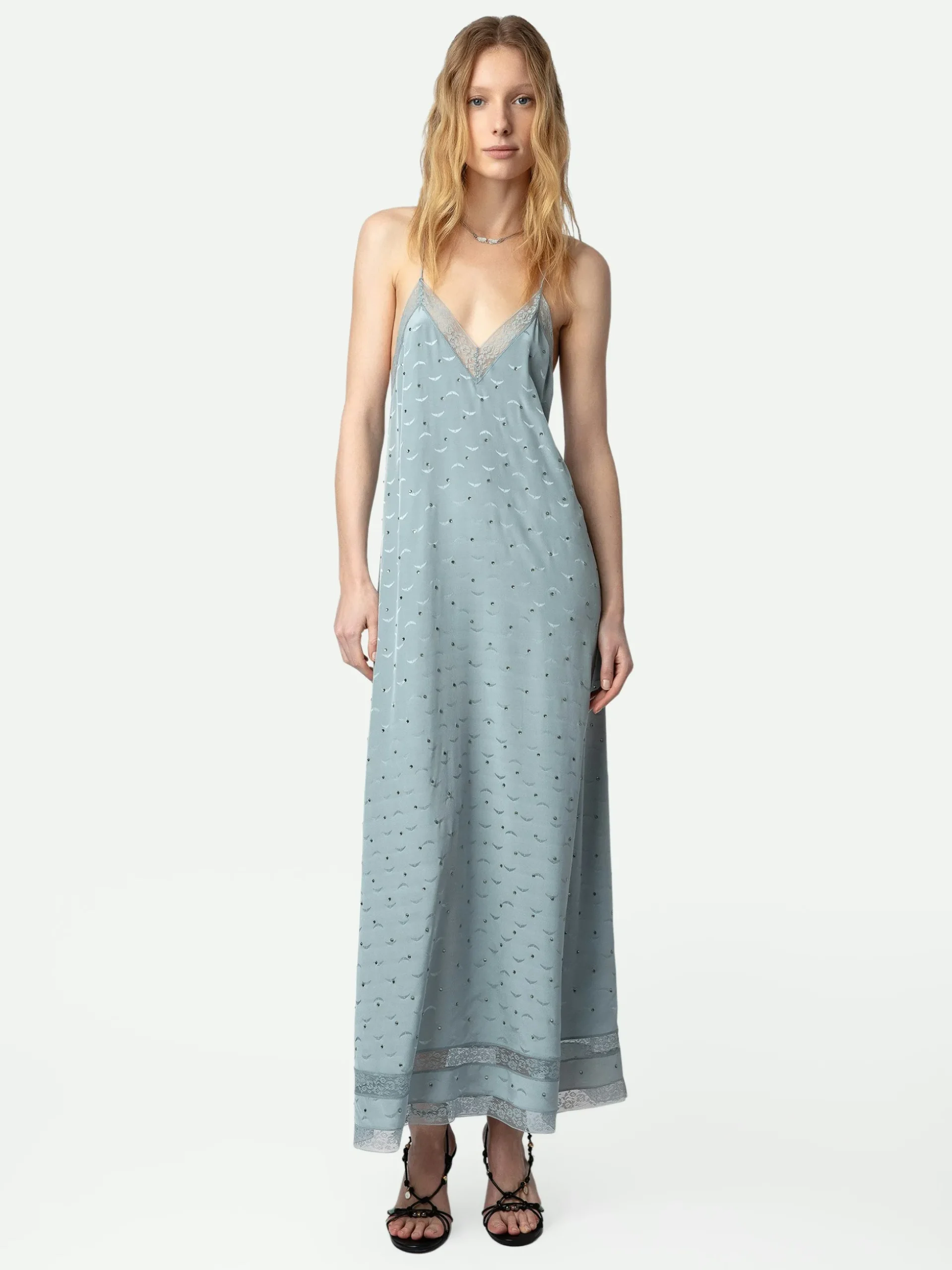 reman_silk_jacquard_dress_0.webp Zadig&Voltaire Reman Silk Jacquard Dress Glacier Clearance