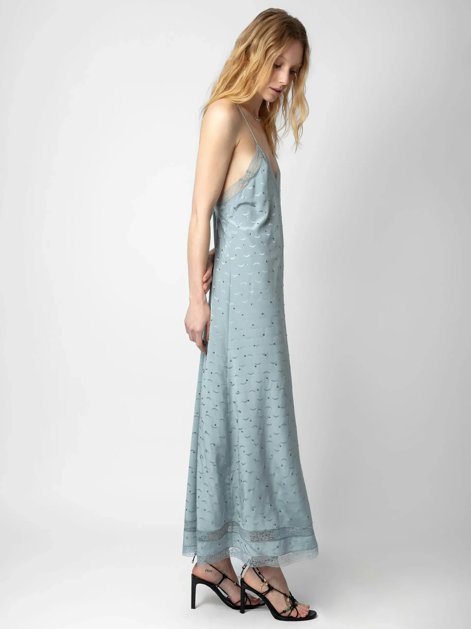 reman_silk_jacquard_dress_2.webp Zadig&Voltaire Reman Silk Jacquard Dress Glacier Clearance