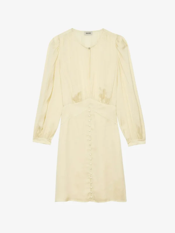 Zadig&Voltaire Rhodri Satin Dress Shea New