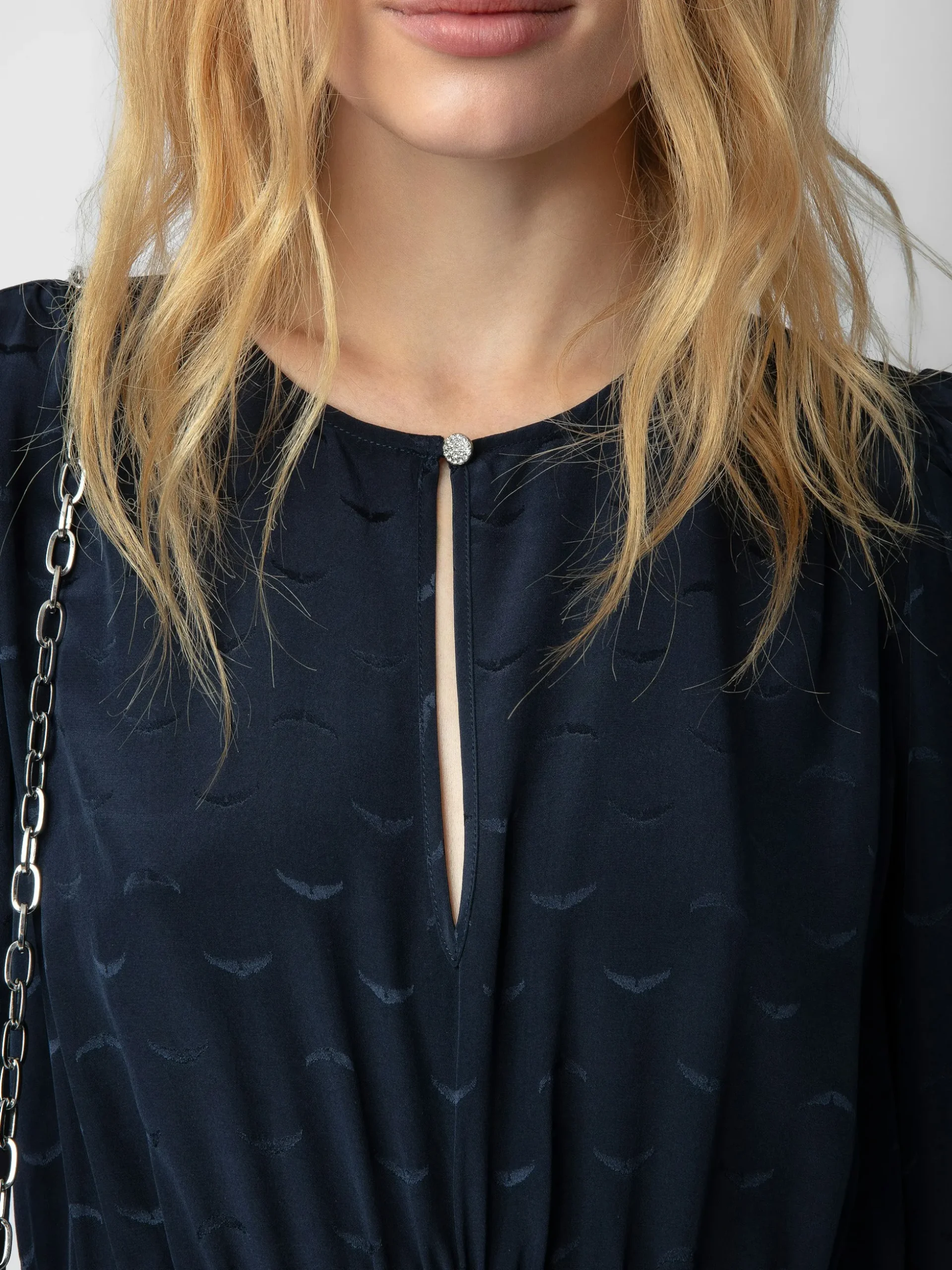 rhodri_silk_jacquard_dress_3.webp Zadig&Voltaire Rhodri Silk Jacquard Dress Encre Cheap