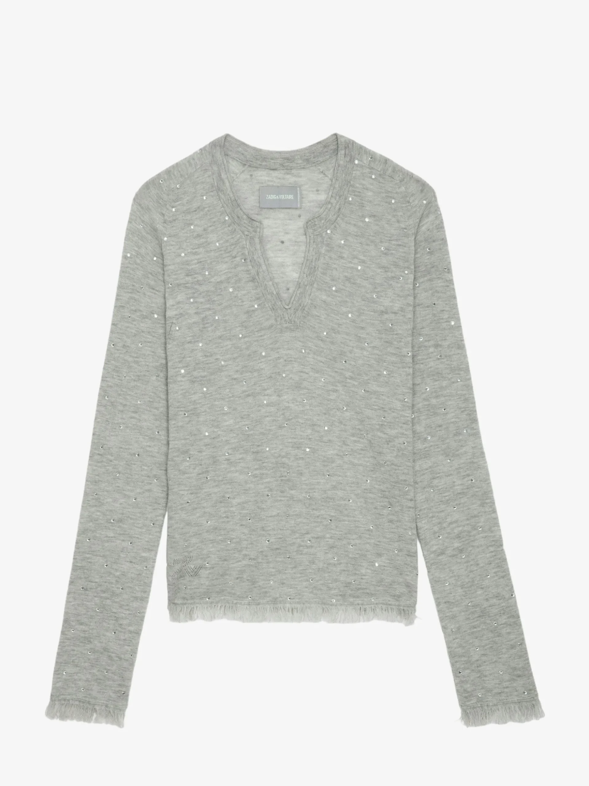 riviera_cashmere_sweater_4.webp Zadig&Voltaire Riviera Cashmere Sweater Gris chine clair Discount