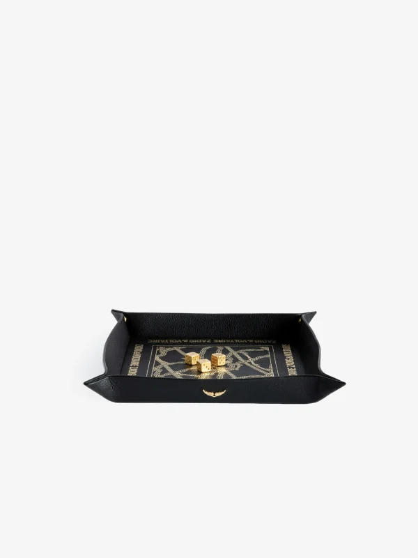 Zadig&Voltaire Rock And Roll The Dice Games Mat Black Discount