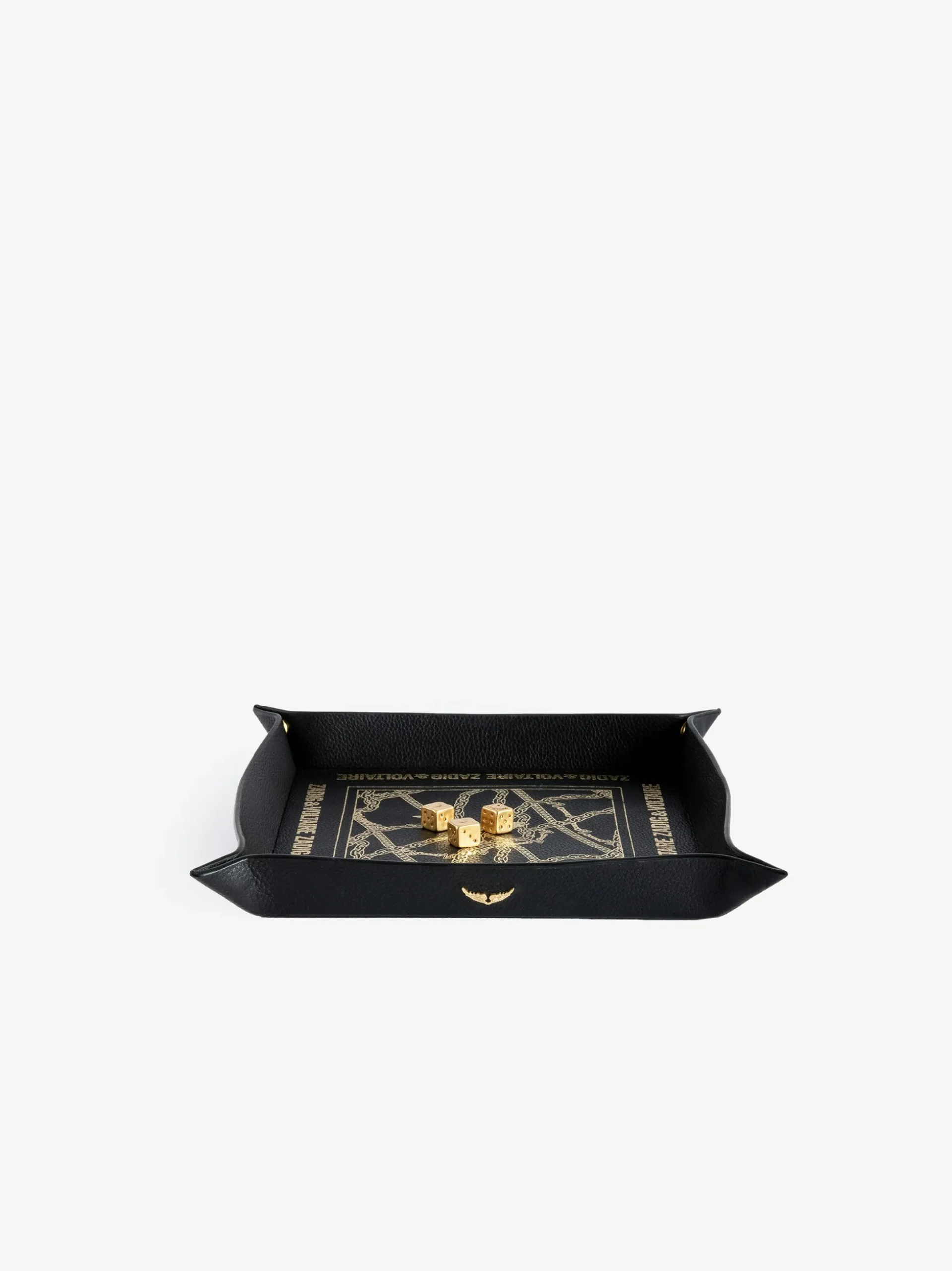 rock_and_roll_the_dice_games_mat_2.webp Zadig&Voltaire Rock And Roll The Dice Games Mat Black Discount
