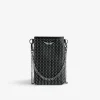 Zadig&Voltaire Rock Dotted Swiss Pouch Clutch Black Online