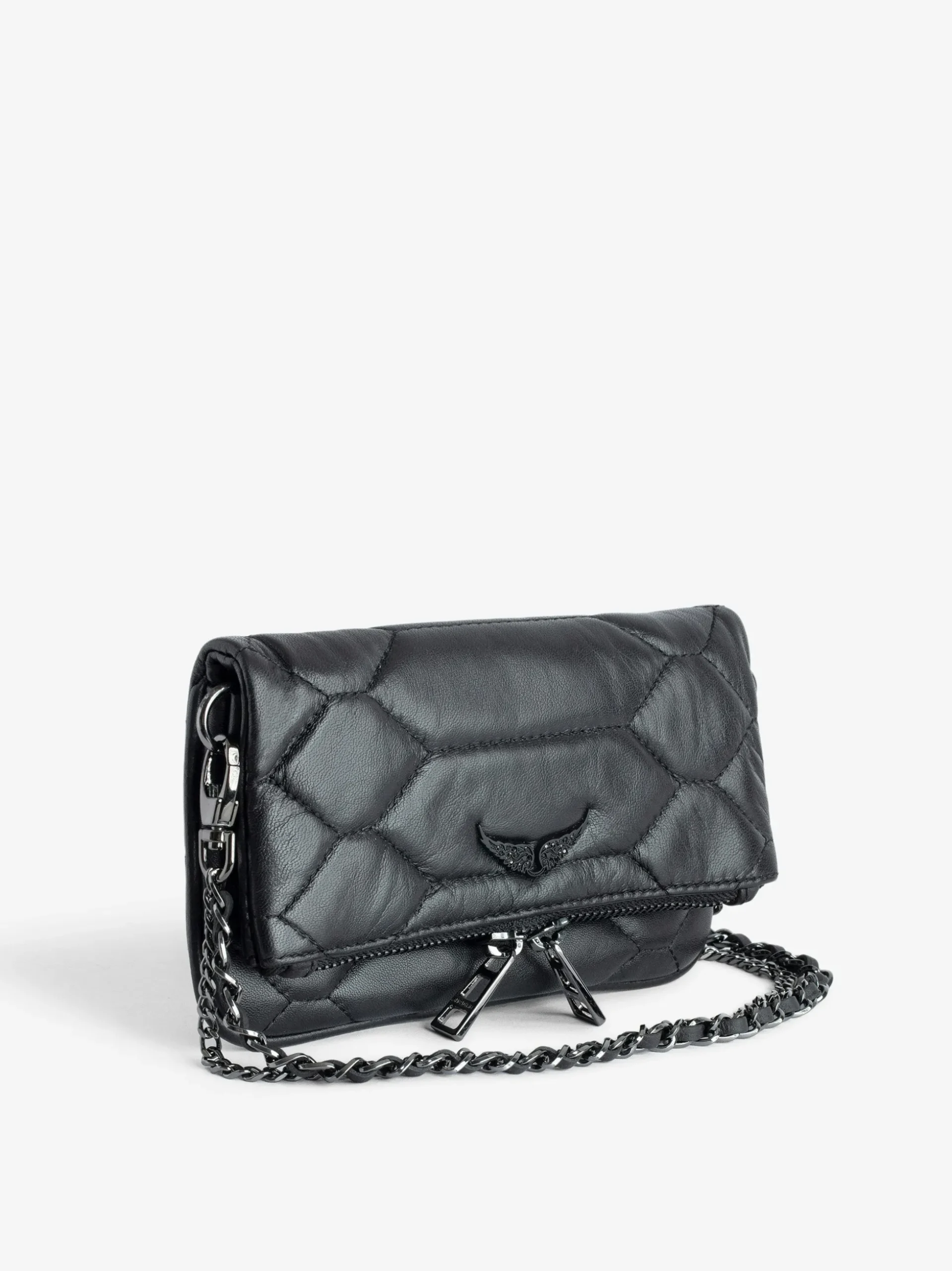 rock_nano_quilted_leather_clutch_2.webp Zadig&Voltaire Rock Nano Quilted Leather Clutch Black Clearance