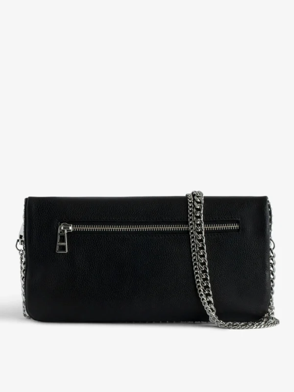 Zadig&Voltaire Rock Studs Clutch Black Fashion