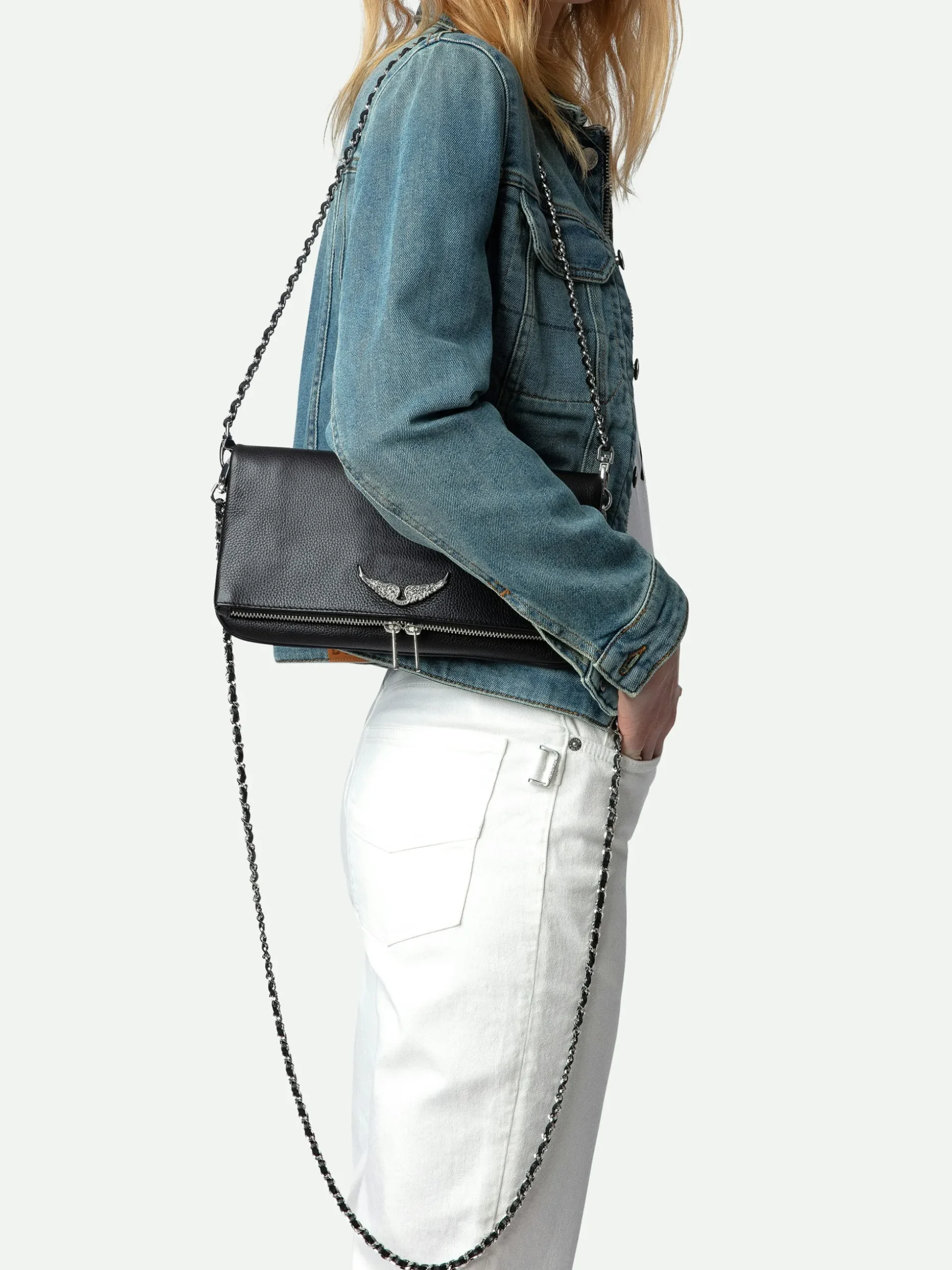 rock_swing_your_wings_clutch_8.webp Zadig&Voltaire Rock Swing Your Wings Clutch Black silver Clearance